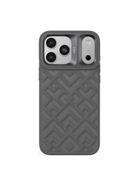 Чохол Kajsa Briquette Collection Rhombus with MagSafe B-Ring для Apple iPhone 17 Pro Max Grey (6917308452)