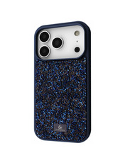 Чохол Bling World Rock Diamond (TPU) для Apple iPhone 17 Pro Blue Blue (6927418530)