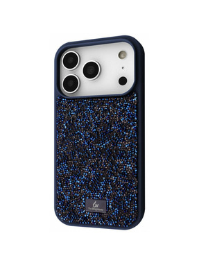 Чохол Bling World Rock Diamond (TPU) для Apple iPhone 17 Pro Blue (6927418530)