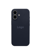 Чохол Silicone Case Full Size with Frame для Apple iPhone 16 Dark Blue Dark Blue (6972183504)