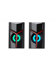 Акустична система Vinga SP-100 LED 2.0 6W Black (SP-100 LED USB Black)