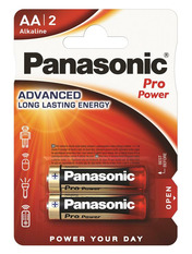 Батарейка Panasonic Pro Power AA Alkaline 2 2шт (LR6XEG/2BP)