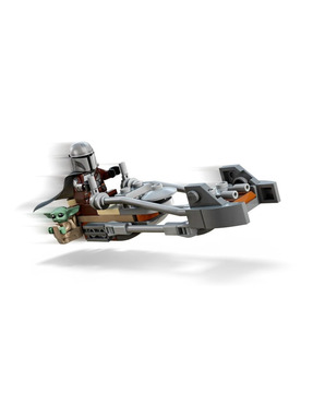 Lego Star Wars Швидкісний мотоцикл Мандалорця та Грогу 58 деталей (75436)