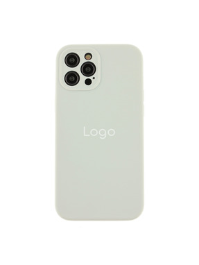 Чохол Silicone Case Full Size with Frame для Apple iPhone 12 Pro White (6938710452)