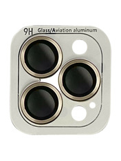 Захисне скло інше Metal Classic на камеру для Apple iPhone 14 Pro (6.1") / 14 Pro Max (6.7") глянсове Gold