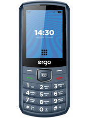 Кнопковий телефон Ergo E285 Blue