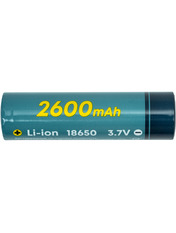 Акумуляторна батарейка PowerPlant 18650 Li-ion 2 600 1 2600mAh 1шт (AA620227)