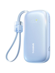Павербанк Baseus EnerFill Qpow 3 Ultra 1xUSB-C + 1xUSB-A 22.5 Blue 10000 22,5W 10000mAh Blue (E0027L03)