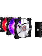 Процесорний охолоджувач Cooler Master MasterFan Pro 120 Air Flow RGB (MFY-F2DC-113PC-R1) Black
