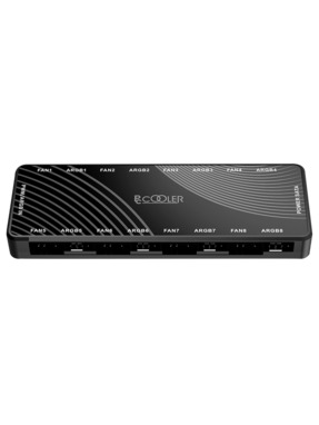 Перехідник PCCooler ARGB Hub-H01 Black