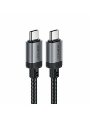 Кабель синхронізації ACEFAST C20-03Type-C to Type-C 18W 1,2m Black (6974316283775)