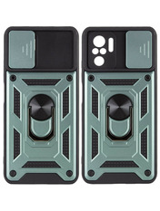 Чохол Camshield Serge Ring Magnet для Xiaomi Redmi Note 10/Note 10S Green