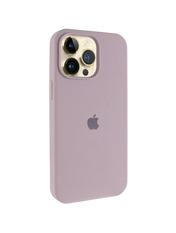 Чохол Silicone Case (AA) Logo with MagSafe для Apple iPhone 17 Pro Max Lavender Lavender (6981472053)