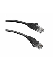 Мережевий патч-корд Ritar CCA Q100 Cat.5e UTP Чорний Black 15 15m Black (PCR-CCA / 15Bk)