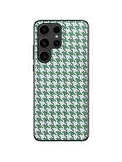 Чохол TPU Grid для Samsung Galaxy S25 Ultra Green