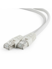 Мережевий патч-корд Cablexpert Cat.6a S/FTP Сріблястий Silver 2 2m Silver (PP6A-LSZHCU-2M)