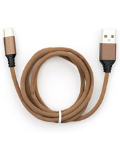 Кабель синхронізації Vinga USB to Type-C Brown 1m Brown (VCPDCTCNB21BR)