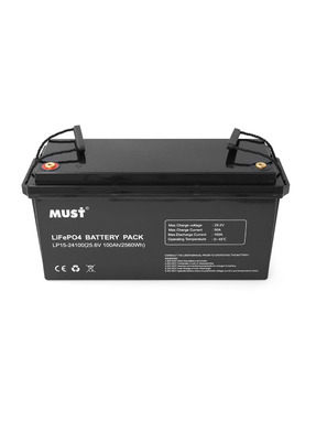 Акумулятор для ДБЖ Must LiFePO4 LP15-24100 25,6V 100Ah