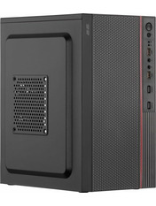 Корпус 2E TeamX TMX03 500W Mini-Tower Black (2E-TMX03-500)