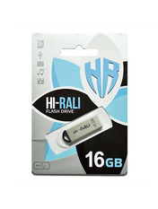 USB накопичувач HI-RALI Fit 16GB Silver (HI-16GBFITSL) 16 ГБ