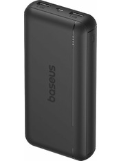 Павербанк Baseus Lipow 1xUSB-C + 2xUSB-A 20000 Black 15 15W 20000mAh Black (P10079100113-00)