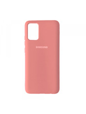 Чохол Silicone Case Full Aquarelle для Samsung Galaxy A025 A02s Pink