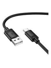 Кабель синхронізації Hoco X122 Silicone USB to Type-C Black 20W 1m Black