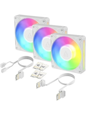 Корпусний вентилятор Arctic BioniX P12 ARGB 3pcs (ACFAN00338A) White