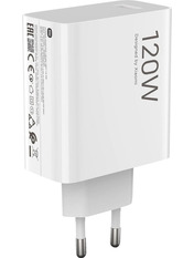 Мережевий зарядний пристрій Xiaomi (1 USB-A) 120W + кабель Type-C White (BHR9462EU)