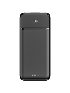 Павербанк Proove Illuminator 2 1xUSB-C + 2xUSB-A 22,5W 10000mAh Black (PBIP10212201)