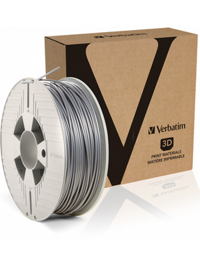 Філамент Verbatim ABS 2,85mm 1kg Aluminum Gray (55036)