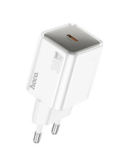 Мережевий зарядний пристрій Hoco N47 Glorious White (1 USB-C) 30W White