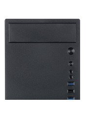 Корпус ProLogix E111 450W Midi-Tower Black (E111 450W Black)
