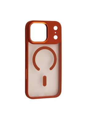 Чохол CRISTAL GUARD MagSafe для Apple iPhone 17 Pro Orange (6930724951)