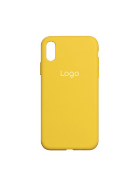 Чохол Silicone Case Full Size (AA) для Apple iPhone XR Canary Yellow (6901234567)
