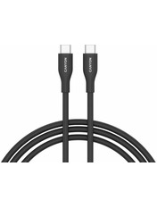 Кабель синхронізації Canyon  CC60SC10Type-C to Type-C Black 60W 1m Black (CNS-CC60SC10B)
