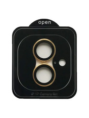 Захисне скло інше Camera METAL для iPhone 17 глянсове Gold