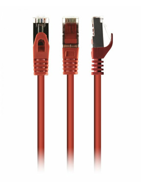 Мережевий патч-корд Cablexpert Cat.6 S/FTP 0,25m Red (PP6A-LSZHCU-R-0.25M)