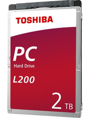 HDD накопичувач Toshiba L200 2TB 5400rpm 128MB 2.5" (HDWL120UZSVA) 2 ТБ