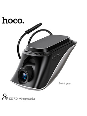 Автомобільний відеореєстратор Hoco DI37 1x Cam GPS Black