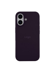 Чохол Silicone Case Full Aquarelle для Apple iPhone 17 Elderberry