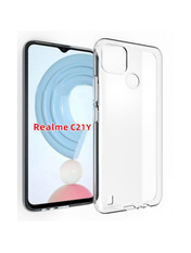 Чохол BeCover Matte Case Full Camera для Realme C21Y Transparent (706937)
