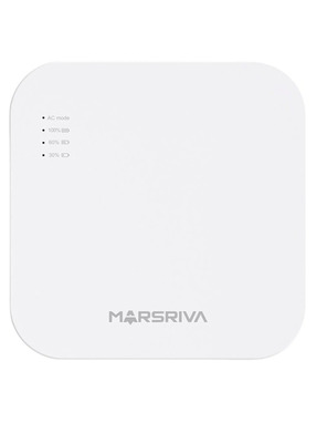 ДБЖ для роутера Marsriva DC UPS KP4 3xDC+1xUSB+1xType-C OUT 18W 10000mah Li-Ion 2x5V/9V/12V White (KP4_MARSRIVA)