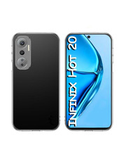 Чохол BeCover Matte Case Full Camera для Infinix Hot 20 Transparent (708642)