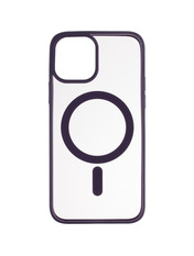 Чохол Bumper Case TPU MagSafe для Apple iPhone 12 Dark Purple