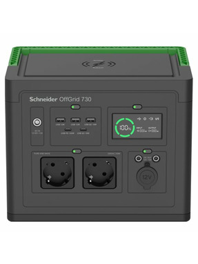 Зарядна станція Schneider OffGrid 700W (738Wh) Gray (PPS730-GR)