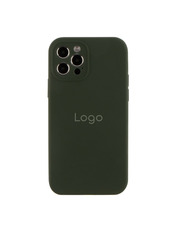 Чохол Silicone Case Full Size with Frame для Apple iPhone 12 Pro Cyprus Green Cyprus Green (6927840135)