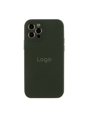 Чохол Silicone Case Full Size with Frame для Apple iPhone 12 Pro Cyprus Green (6927840135)