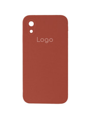 Чохол Silicone Case Square Full Camera для Apple iPhone XR Red Red (6928471035)