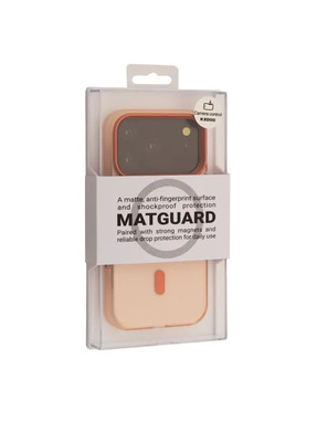 Чохол KZDOO MATGUARD MagSafe для Apple iPhone 17 Pro Max Orange (6901847532)